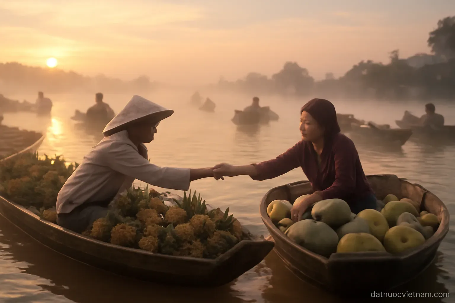 Miền Tây sống theo con nước: chợ nổi, nhà sàn và nhịp ngày hai lần triều