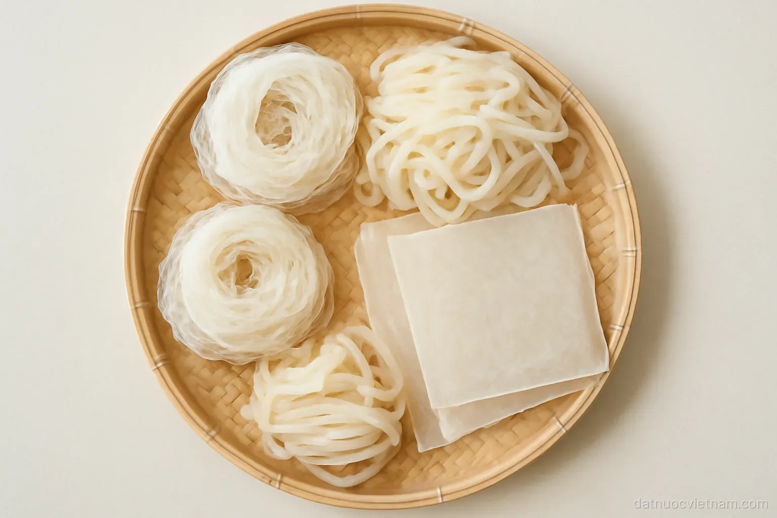 Một hạt gạo, mười thứ sợi: bún, phở, hủ tiếu, bánh cuốn khác nhau ở đâu